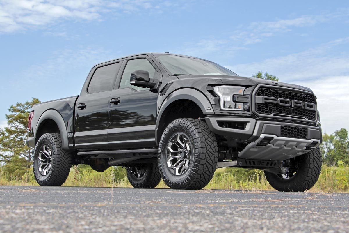 Ford F-150 Suspension Lift Kit - Rough Country - 4.5 Inch - '17-'18